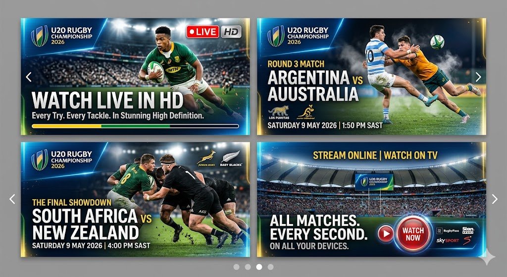 U20 Rugby Championship - Round 3