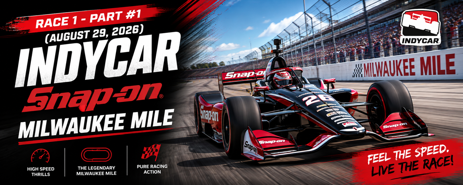 Race 1 Milwaukee Mile 250