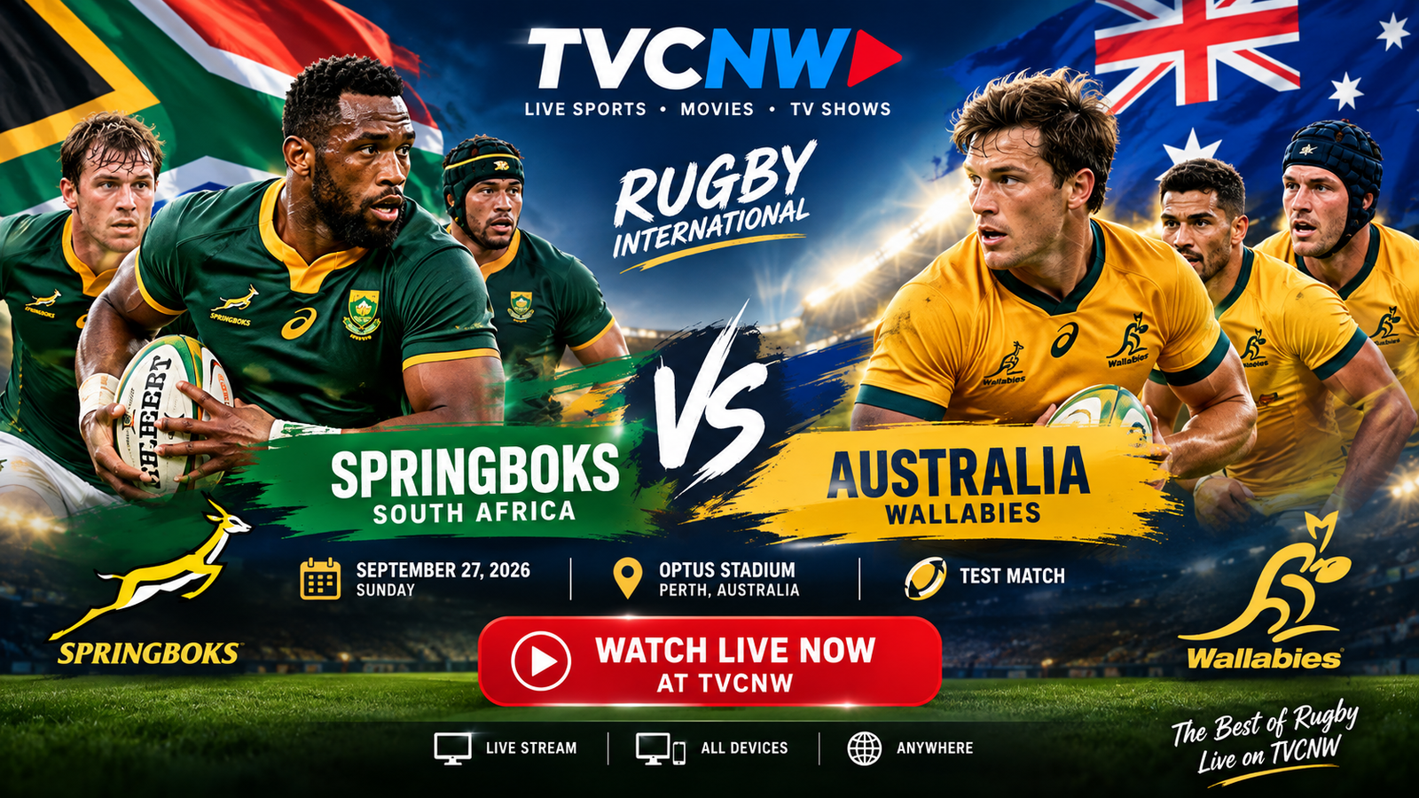 Springboks vs Australia